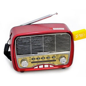 Hoparlörler Mega MG-166BT Nostaljik Mini Radyo Speaker